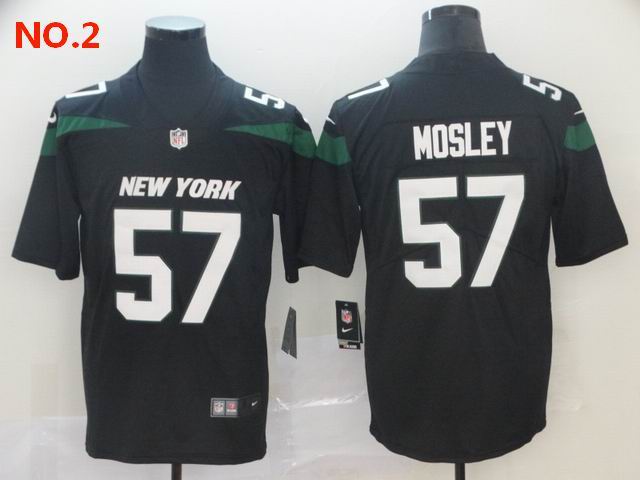 Men's New York Jets #57 CJ Mosley Jersey NO.2;